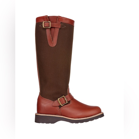 Chippewa Other - Chippewa 17’ Brown Espresso/Viper Cloth/Leather Men’s Snake Boot. Size 8.5 D NWT